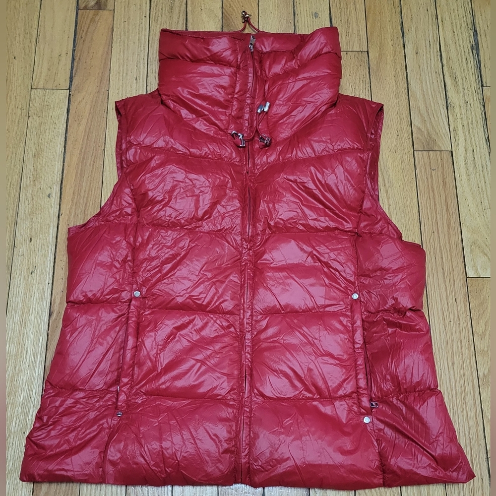 Lauren Ralph Lauren Red Puffer Vest Size L